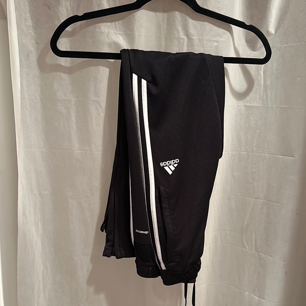 Adidas Kids M Black Track Pants